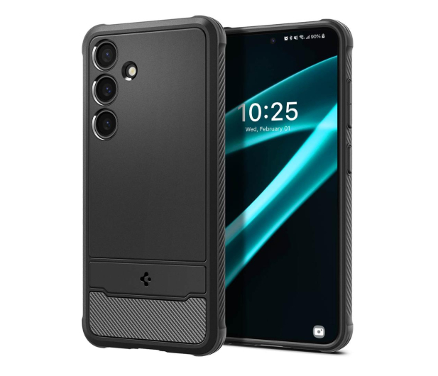 Spigen Rugged Armor do Samsung Galaxy S24+ Matte Black - 1211695 - zdjęcie
